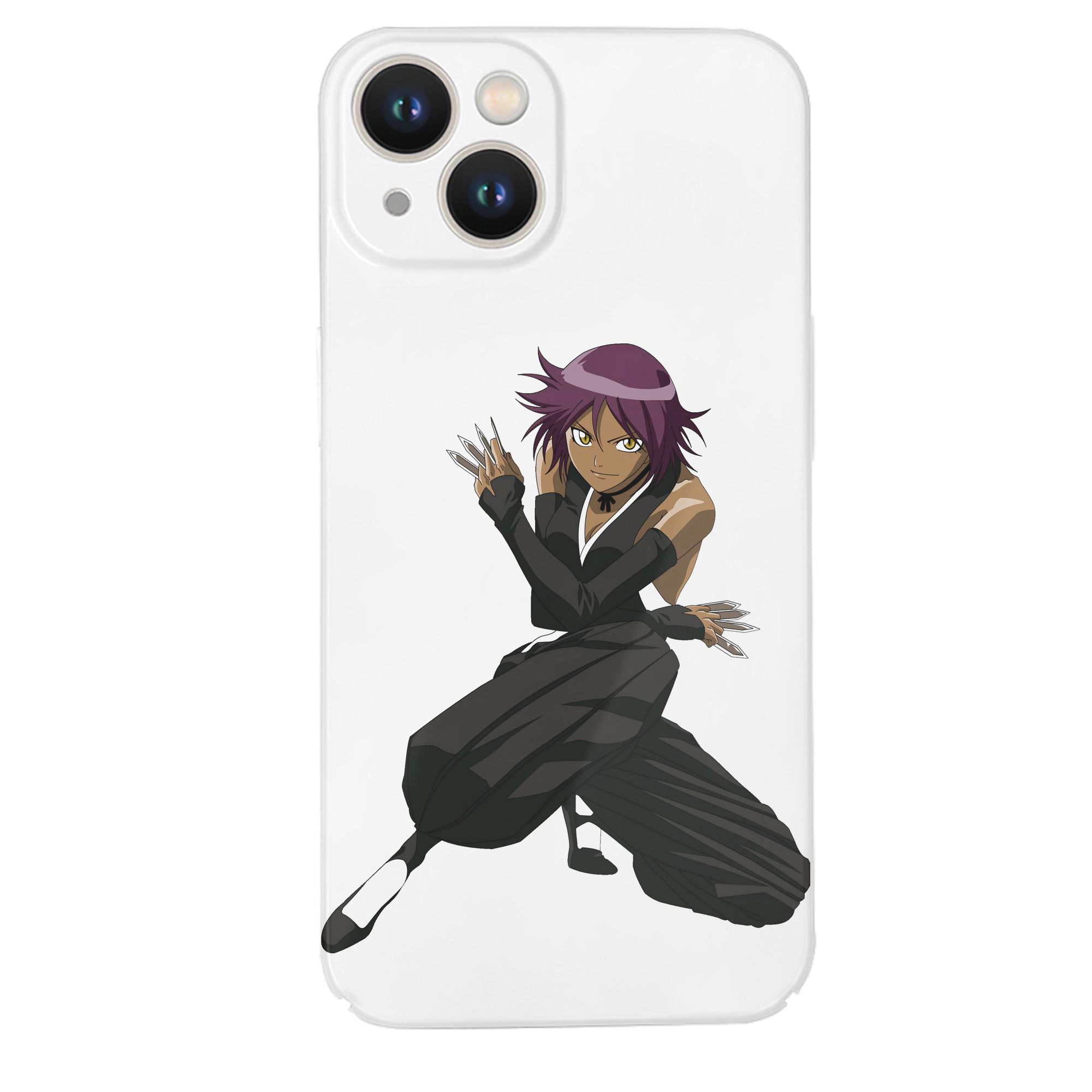 （画像用） ブリーチ 四楓院 夜一（しほういん よるいち） BLEACH Shihouin Yoruichi 【iPhone 14シリーズ対応】ハードケース